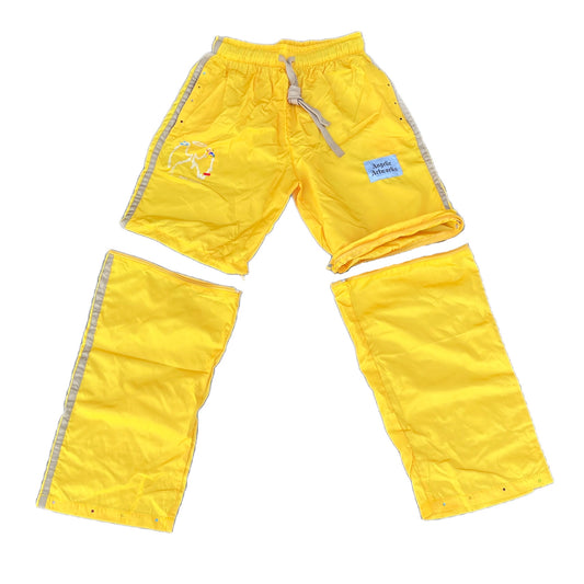 Convertible Track Pants (Yellow)